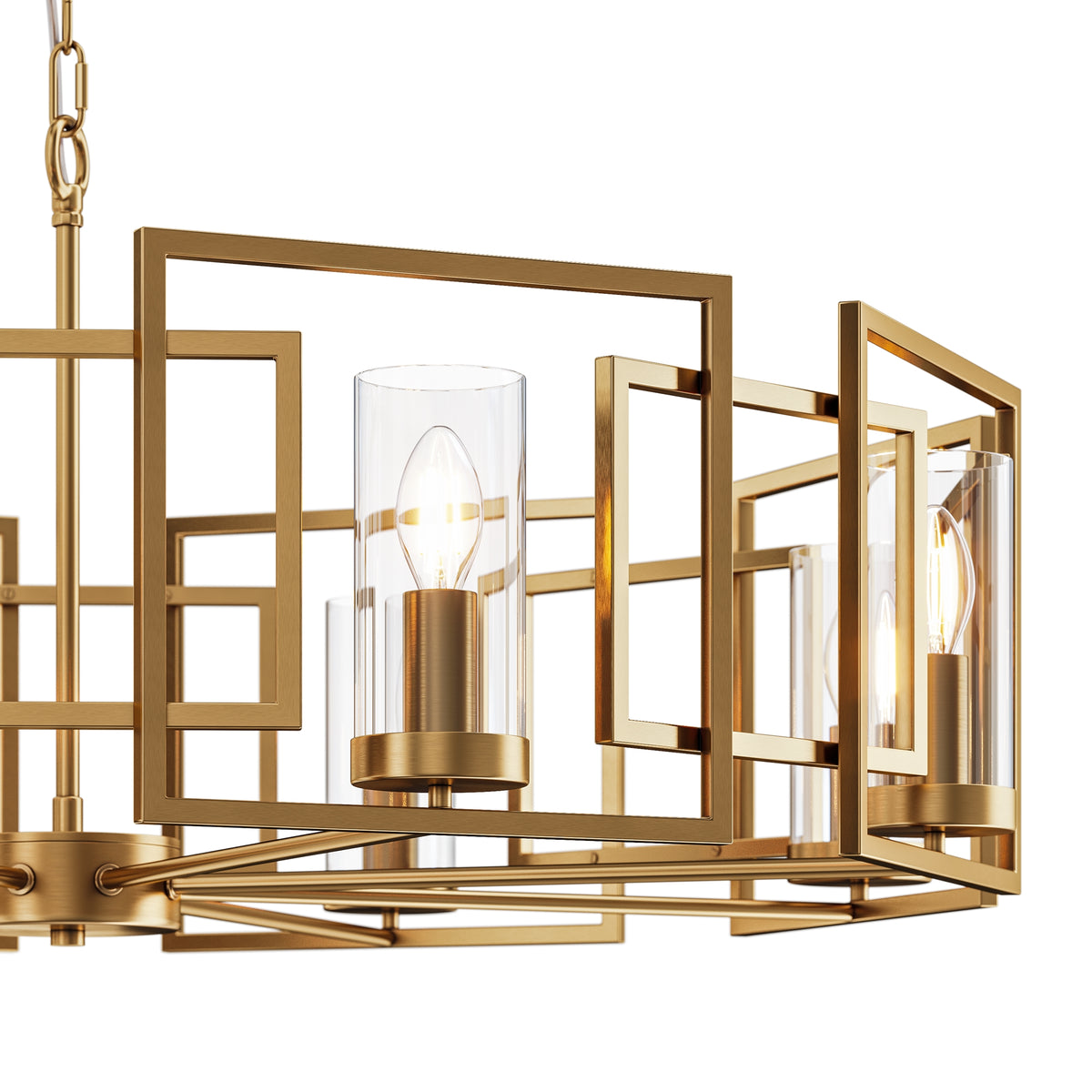 Lampa wisząca Maytoni Bowi IP20 8xE14 H009PL-08G | Złoto