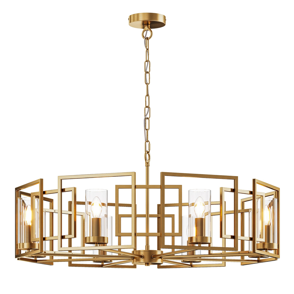 Lampa wisząca Maytoni Bowi IP20 8xE14 H009PL-08G | Złoto