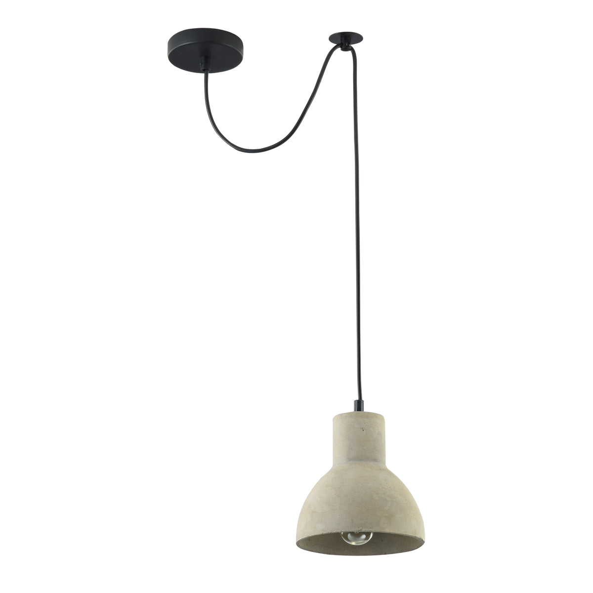 Lampa wisząca Maytoni Broni IP20 1xE27 T434-PL-01-GR | Czarny