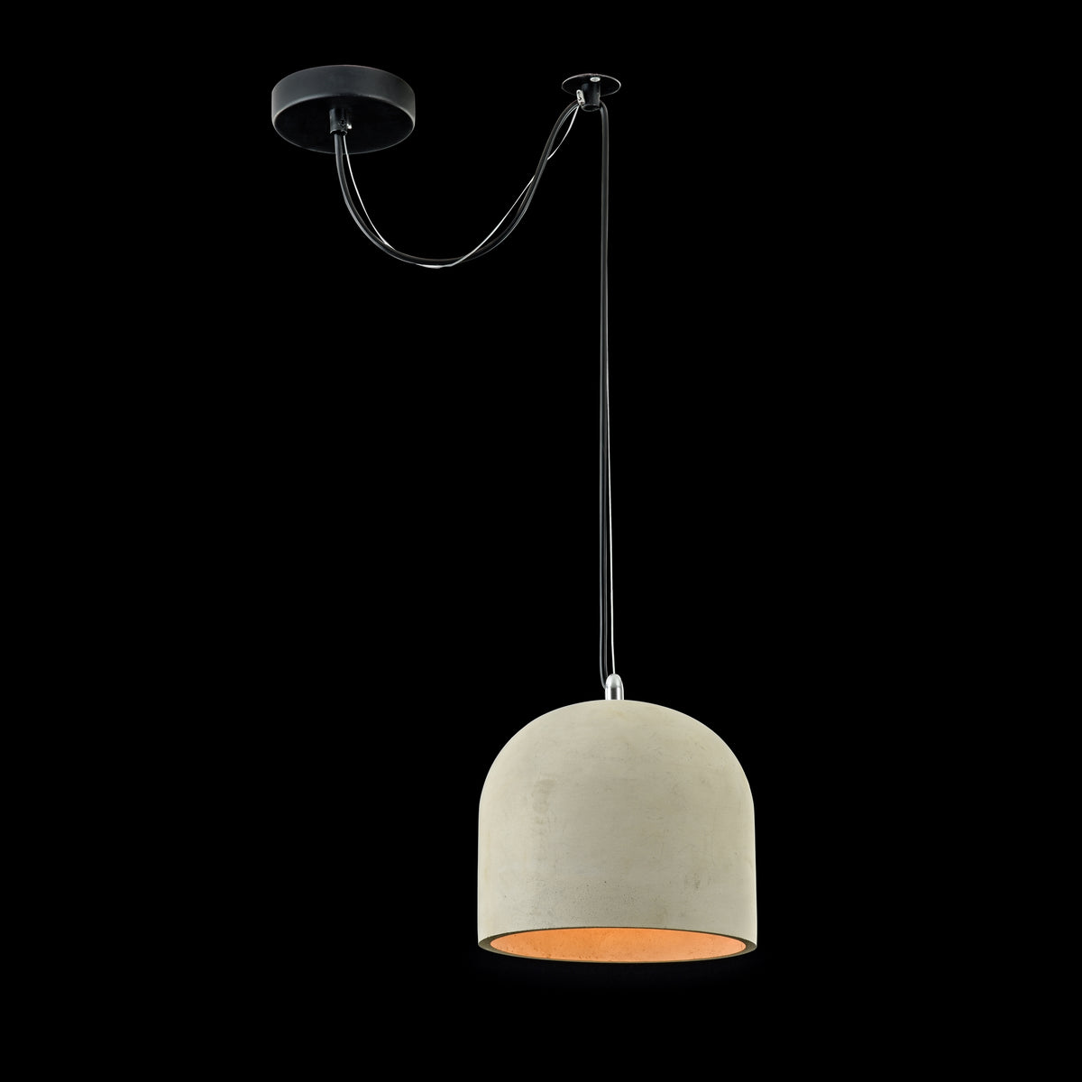 Lampa wisząca Maytoni Broni IP20 1xE27 T451-PL-01-GR | Czarny