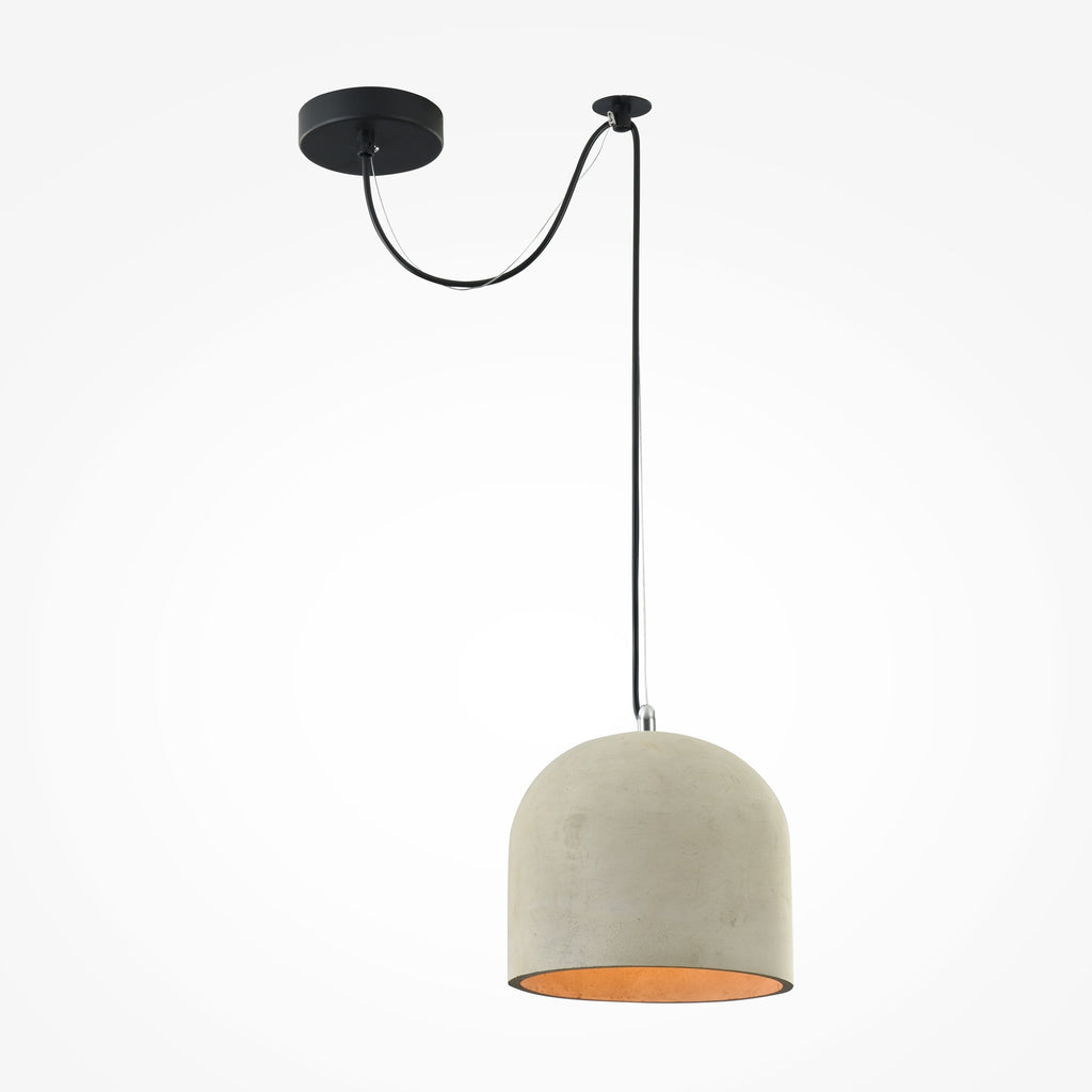 Lampa wisząca Maytoni Broni IP20 1xE27 T451-PL-01-GR | Czarny