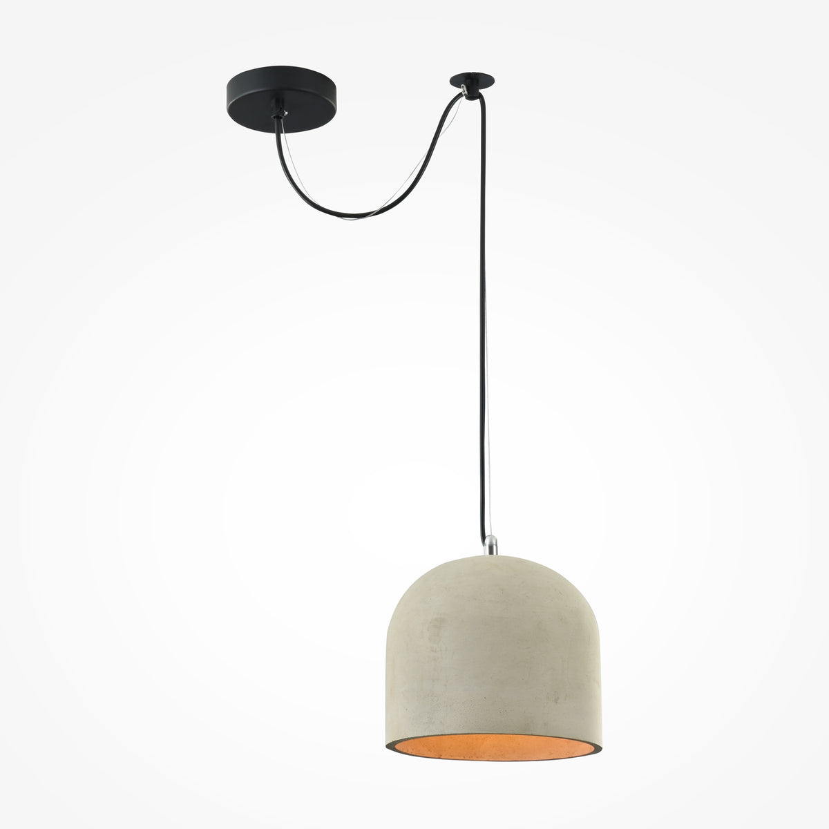 Lampa wisząca Maytoni Broni IP20 1xE27 T451-PL-01-GR | Czarny