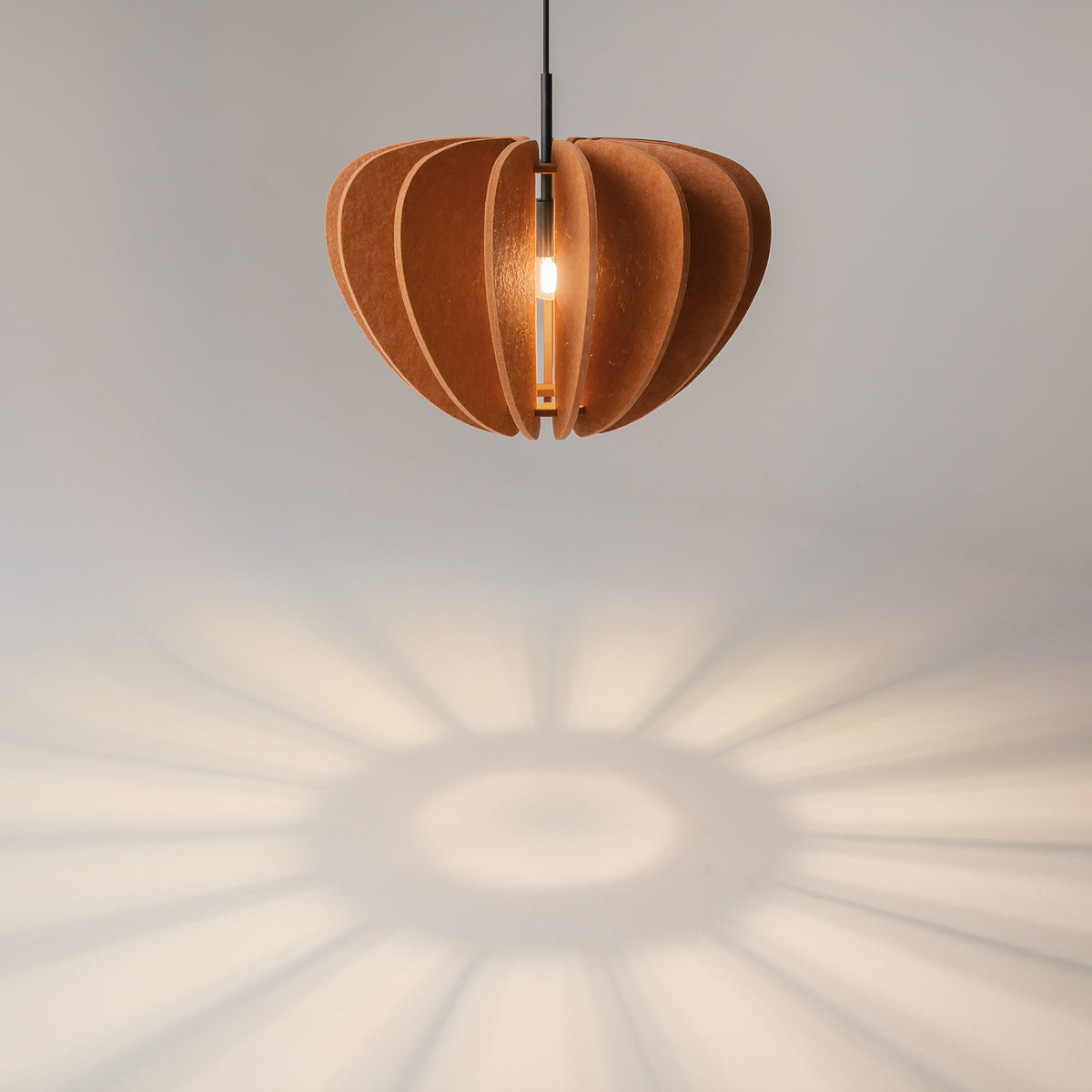 Lampa wisząca Maytoni Cambio IP20 1xE27 MOD398PL-01BR | Czarny
