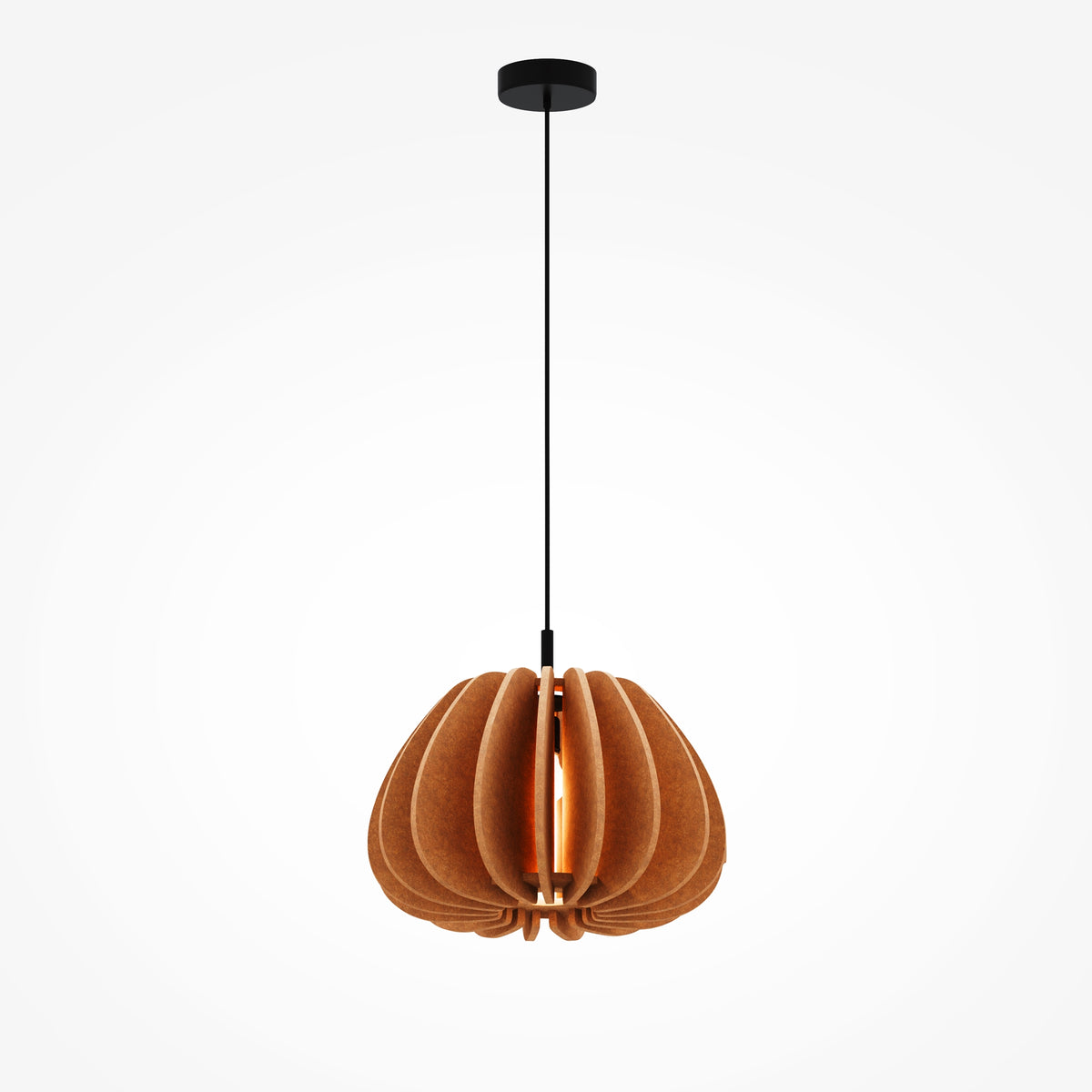 Lampa wisząca Maytoni Cambio IP20 1xE27 MOD398PL-01BR | Czarny