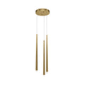 Lampa wisząca Maytoni Cascade IP20 3x MOD132PL-L36BSK1 | Mosiądz