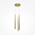 Lampa wisząca Maytoni Cascade IP20 3x MOD132PL-L36BSK1 | Mosiądz