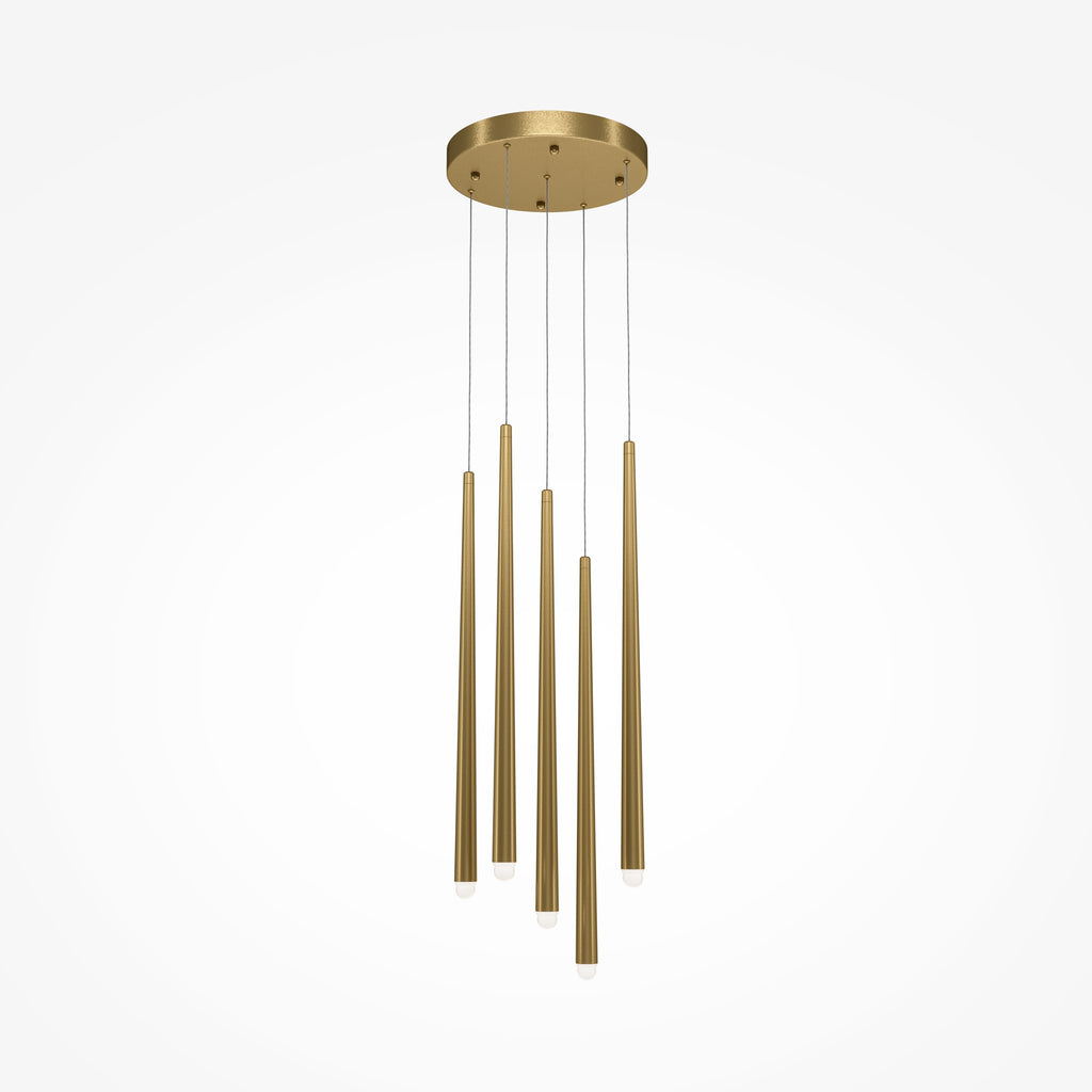 Lampa wisząca Maytoni Cascade IP20 x MOD132PL-L36BSK2 | Mosiądz