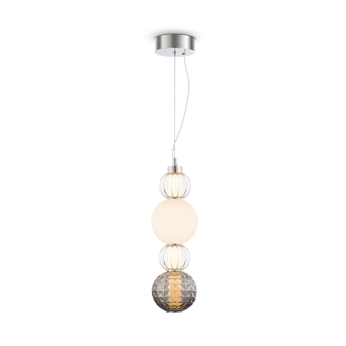 Lampa wisząca Maytoni Collar IP20 x P069PL-L17CH3K | Chrom