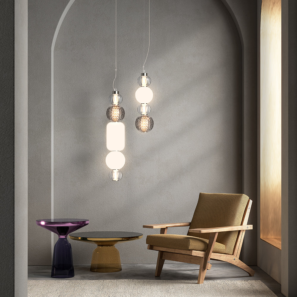 Lampa wisząca Maytoni Collar IP20 x P069PL-L17CH3K | Chrom