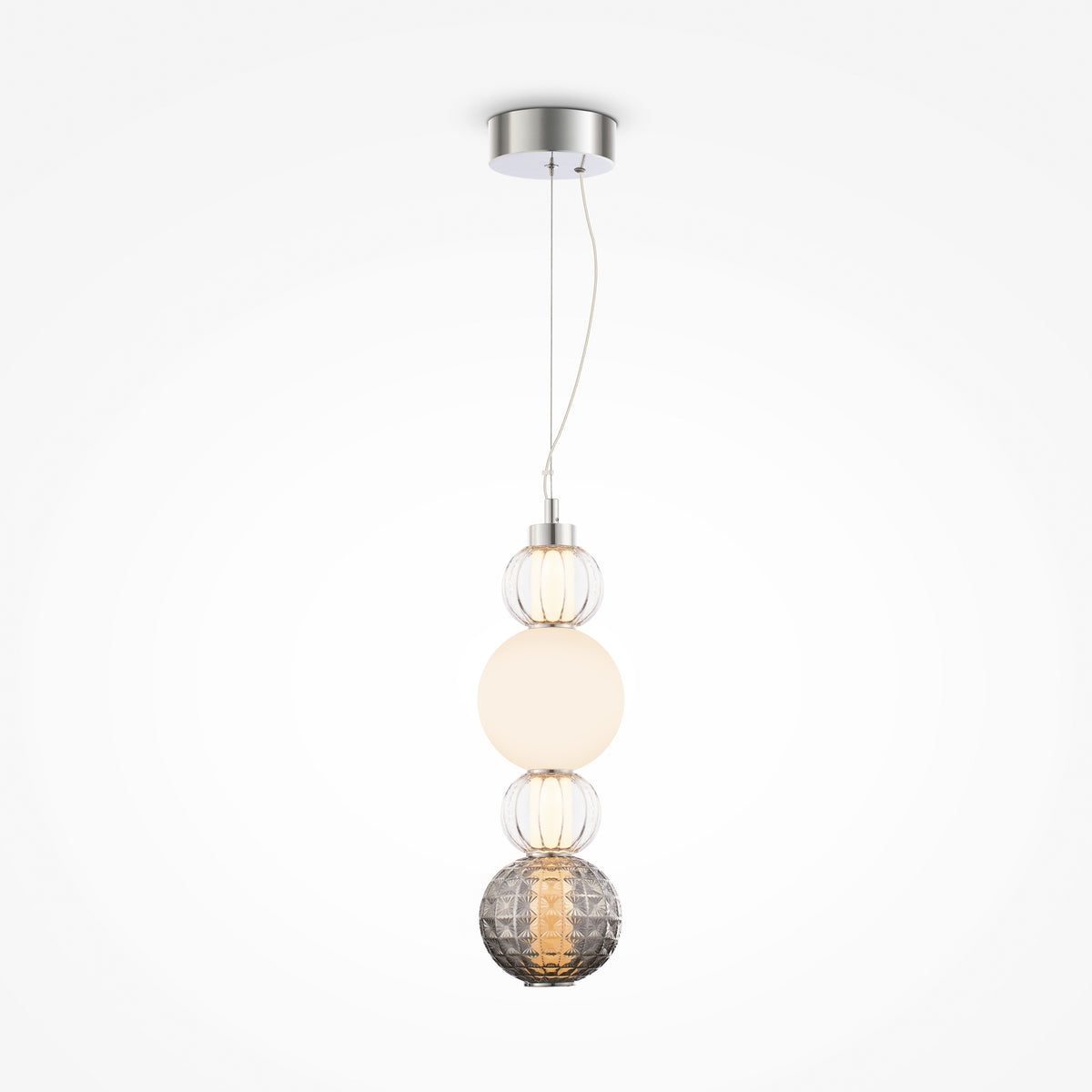 Lampa wisząca Maytoni Collar IP20 x P069PL-L17CH3K | Chrom