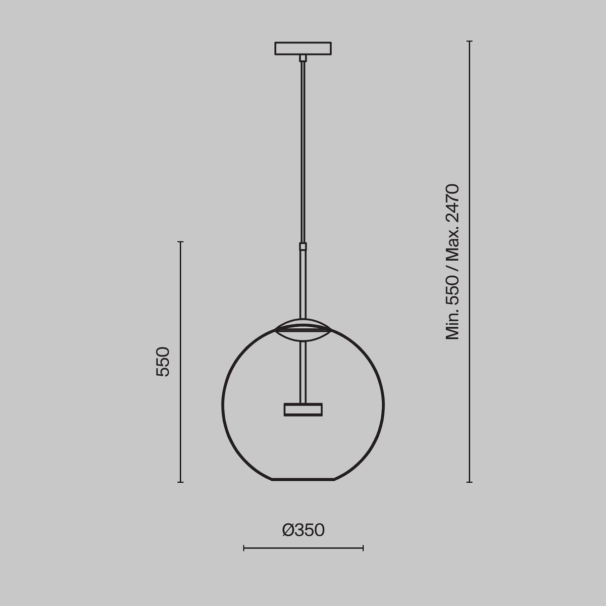 Lampa wisząca Maytoni Cometa IP20 x MOD056PL-L12G3K | Złoto