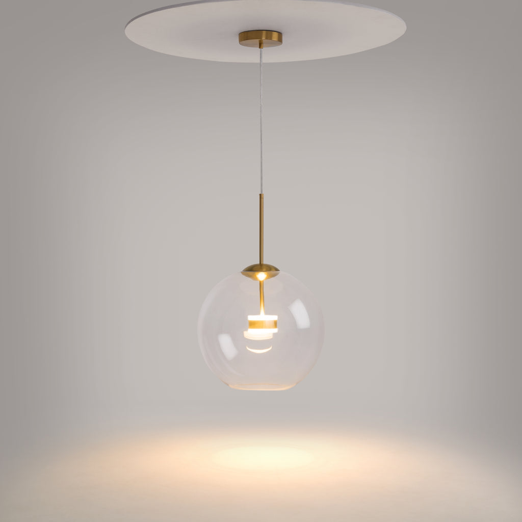 Lampa wisząca Maytoni Cometa IP20 x MOD056PL-L12G3K | Złoto