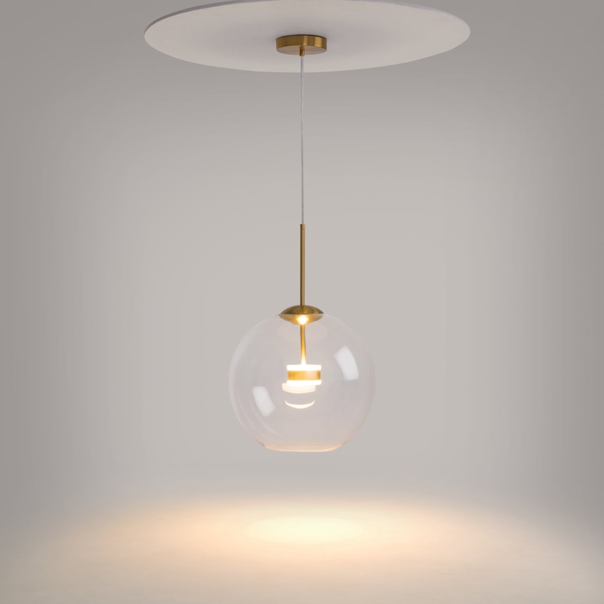 Lampa wisząca Maytoni Cometa IP20 x MOD056PL-L12G3K | Złoto