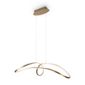Lampa wisząca Maytoni Curve IP20 x MOD156PL-L52G4K | Złoto