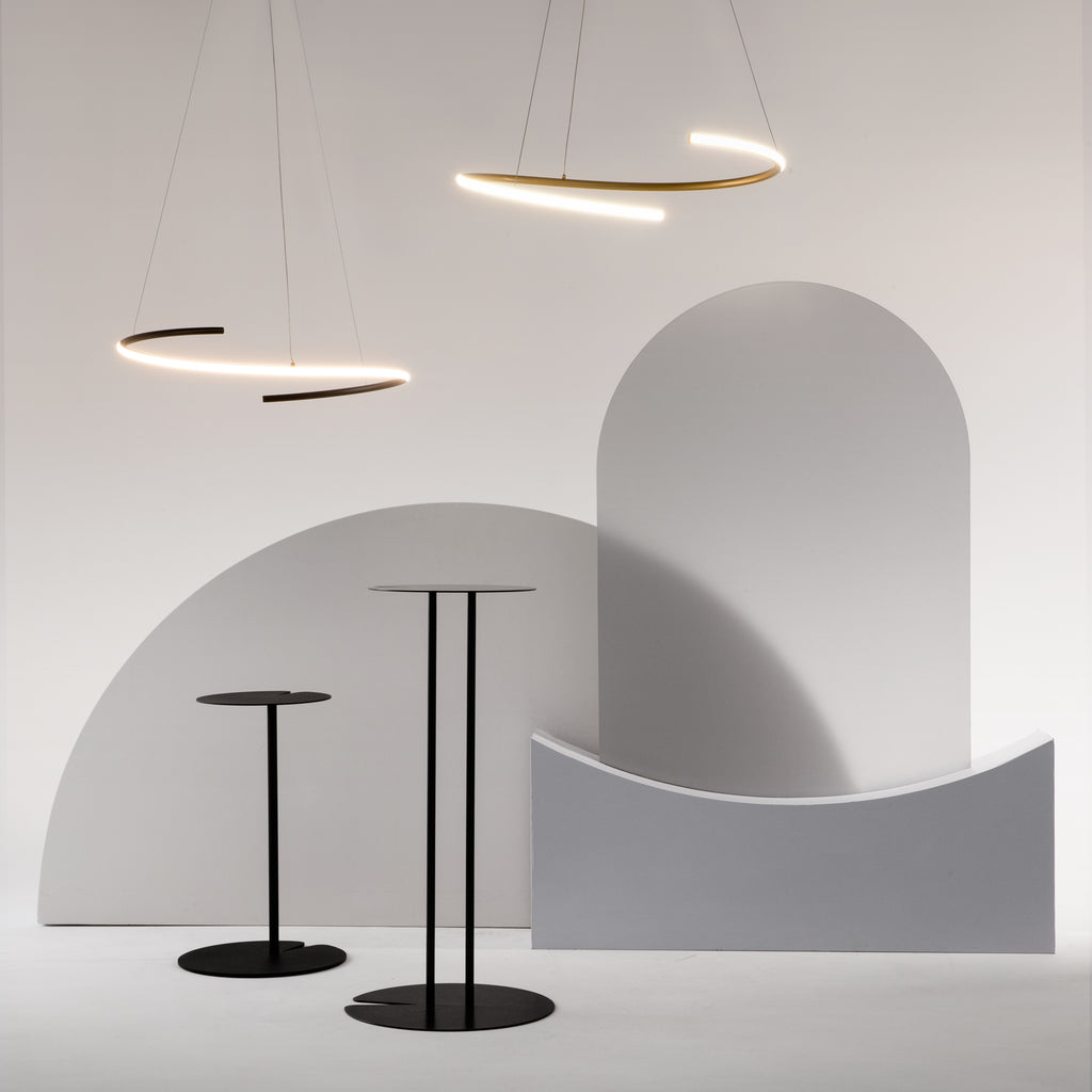 Lampa wisząca Maytoni Curve IP20 x MOD242PL-L33BSK | Mosiądz