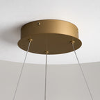 Lampa wisząca Maytoni Curve IP20 x MOD242PL-L33BSK | Mosiądz