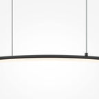 Lampa wisząca Maytoni Curve IP20 x MOD243PL-L18BK | Czarny