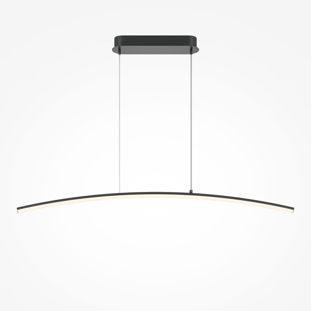 Lampa wisząca Maytoni Curve IP20 x MOD243PL-L18BK | Czarny