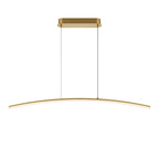 Lampa wisząca Maytoni Curve IP20 x MOD243PL-L18BSK | Mosiądz