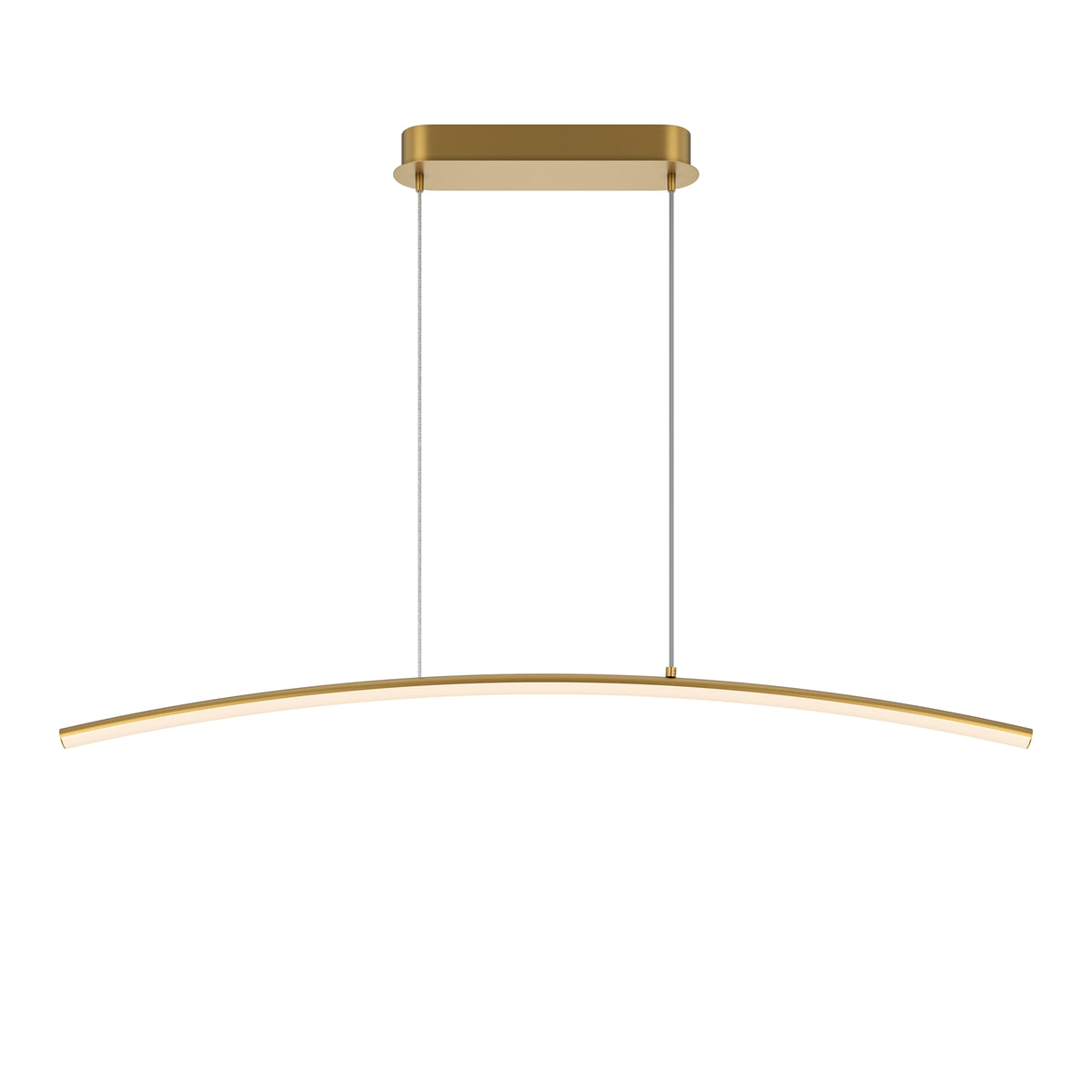Lampa wisząca Maytoni Curve IP20 x MOD243PL-L18BSK | Mosiądz