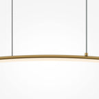 Lampa wisząca Maytoni Curve IP20 x MOD243PL-L18BSK | Mosiądz
