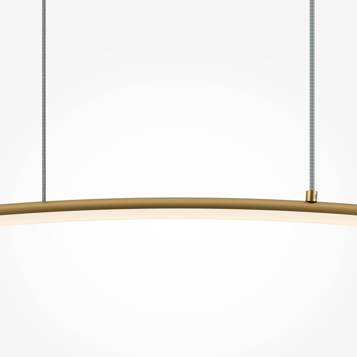 Lampa wisząca Maytoni Curve IP20 x MOD243PL-L18BSK | Mosiądz