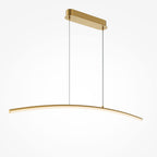 Lampa wisząca Maytoni Curve IP20 x MOD243PL-L18BSK | Mosiądz