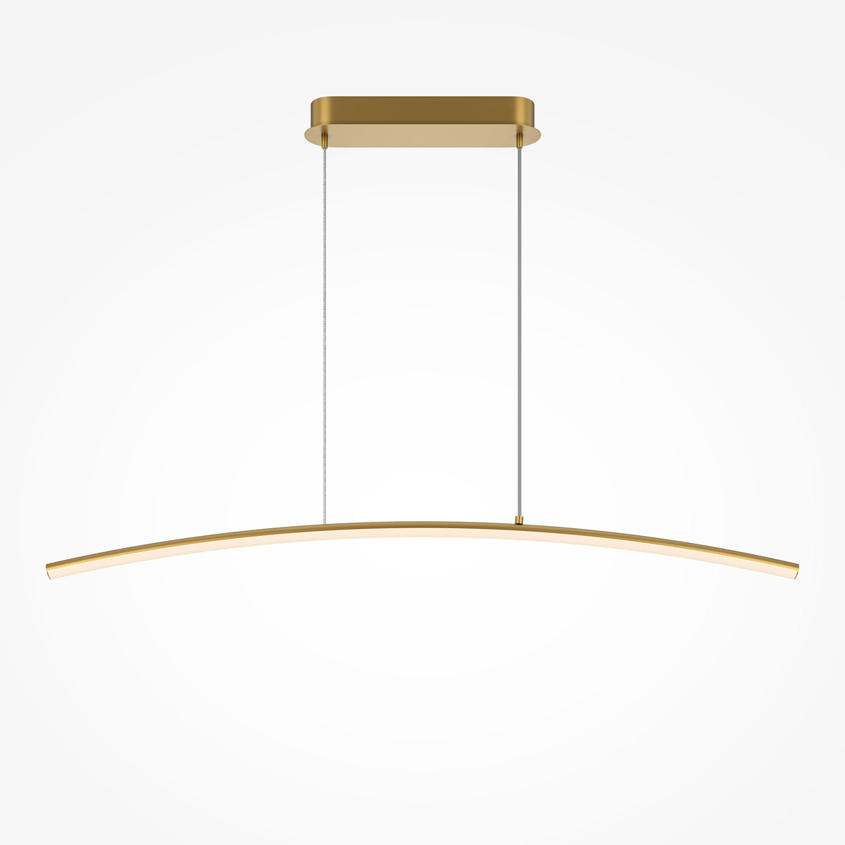 Lampa wisząca Maytoni Curve IP20 x MOD243PL-L18BSK | Mosiądz