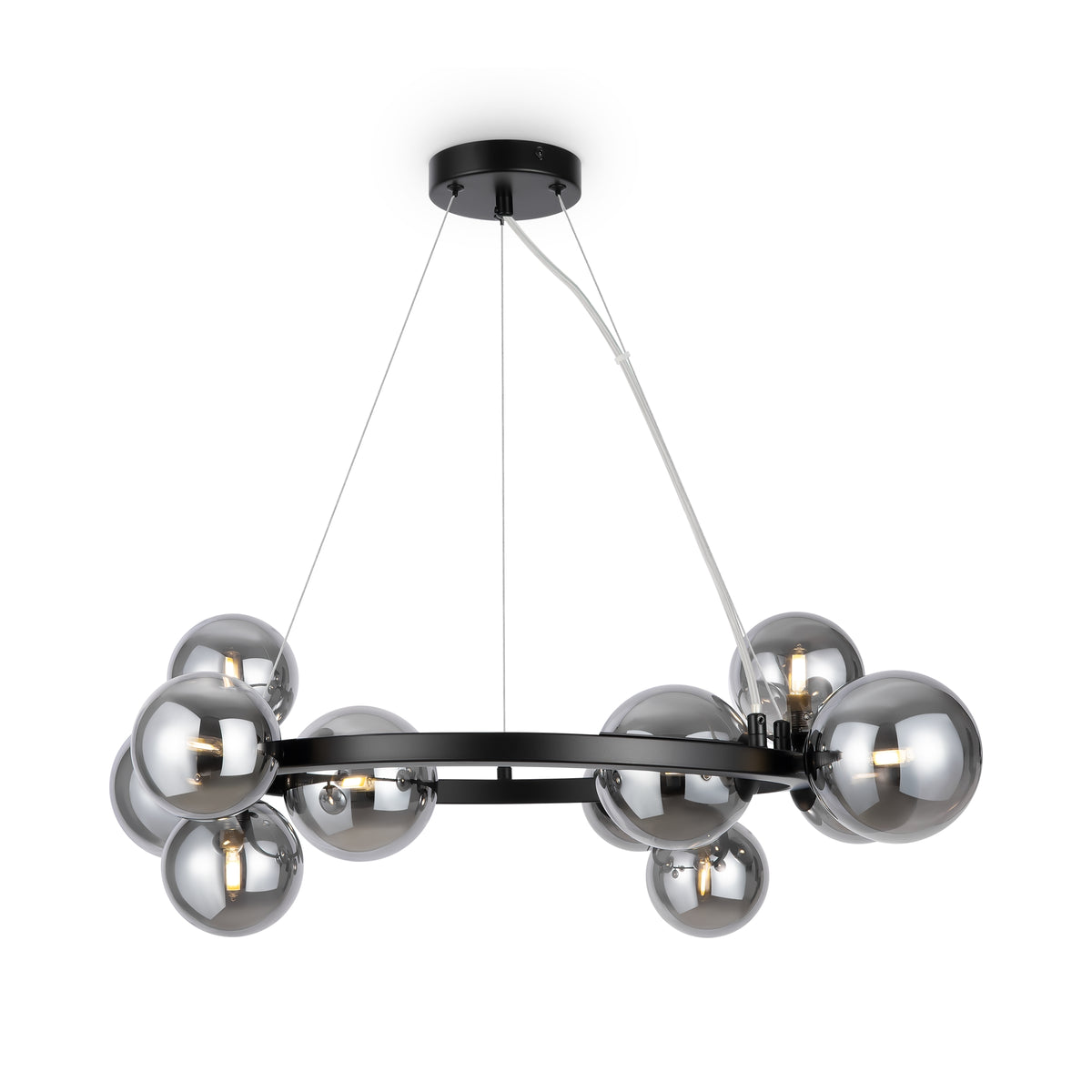 Lampa wisząca Maytoni Dallas IP20 11xG9 MOD545PL-11B | Czarny