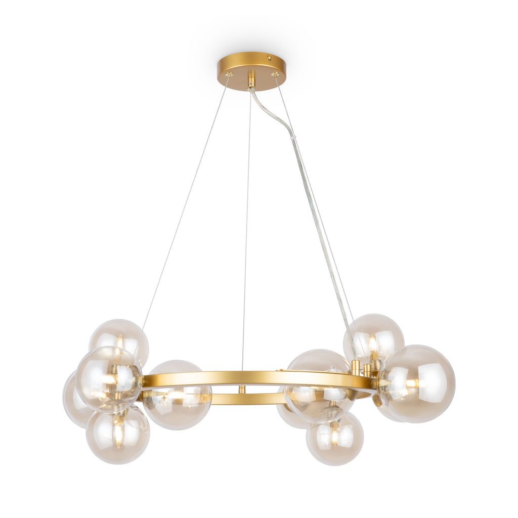 Lampa wisząca Maytoni Dallas IP20 11xG9 MOD545PL-11G | Złoto