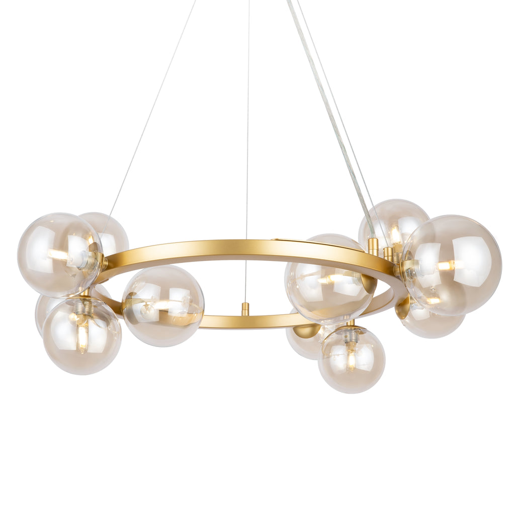 Lampa wisząca Maytoni Dallas IP20 11xG9 MOD545PL-11G | Złoto