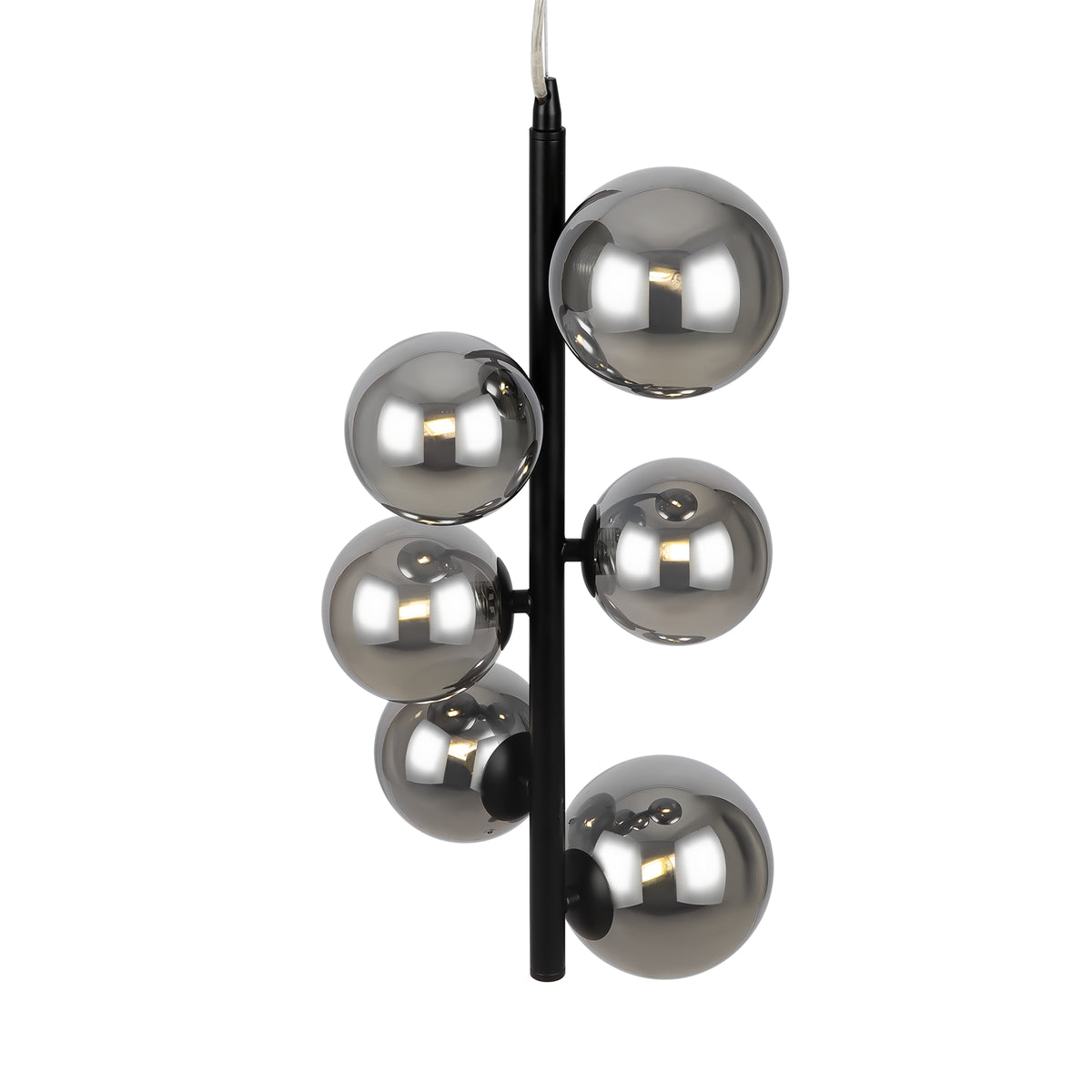 Lampa wisząca Maytoni Dallas IP20 6xG9 MOD545PL-06B | Czarny