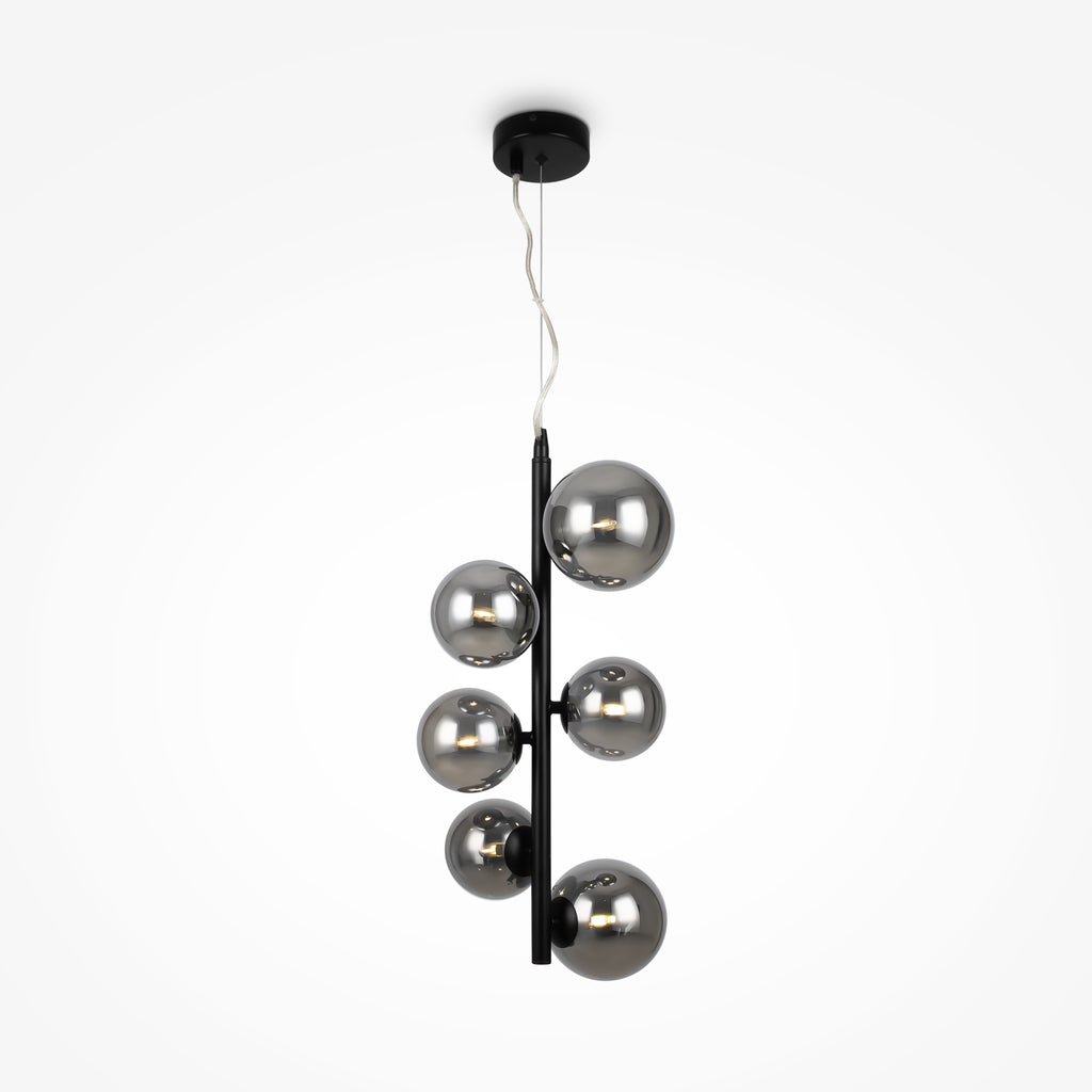Lampa wisząca Maytoni Dallas IP20 6xG9 MOD545PL-06B | Czarny