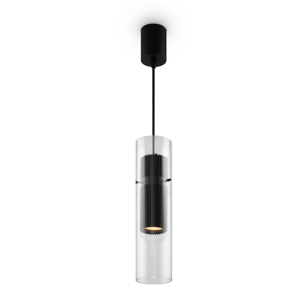 Lampa wisząca Maytoni Dynamics IP20 1xGU10 MOD326PL-01B | Czarny