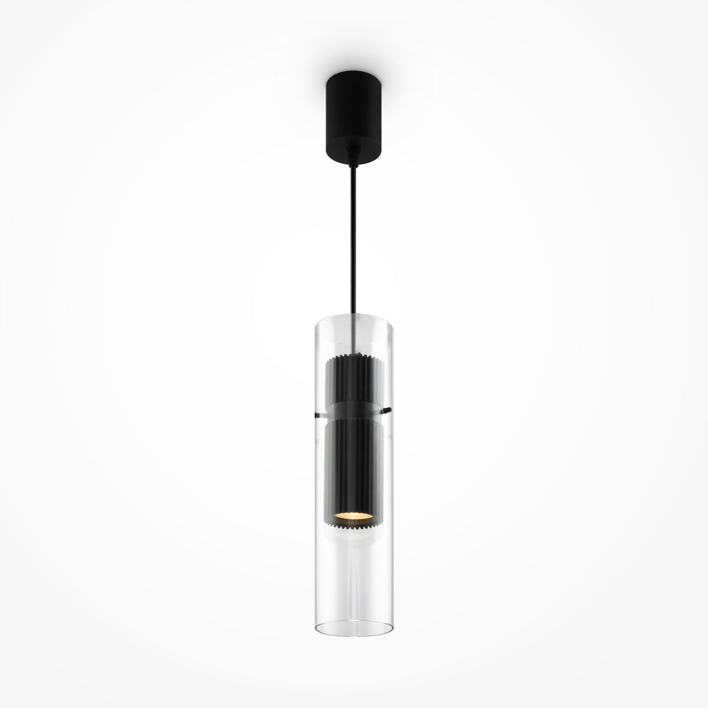 Lampa wisząca Maytoni Dynamics IP20 1xGU10 MOD326PL-01B | Czarny