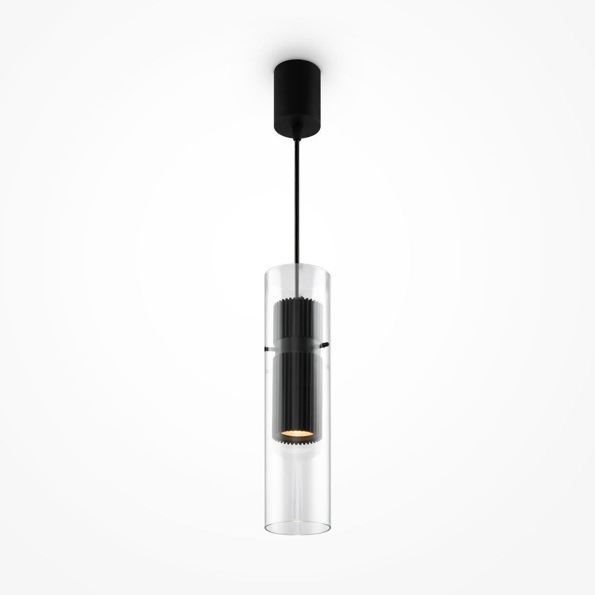 Lampa wisząca Maytoni Dynamics IP20 1xGU10 MOD326PL-01B | Czarny