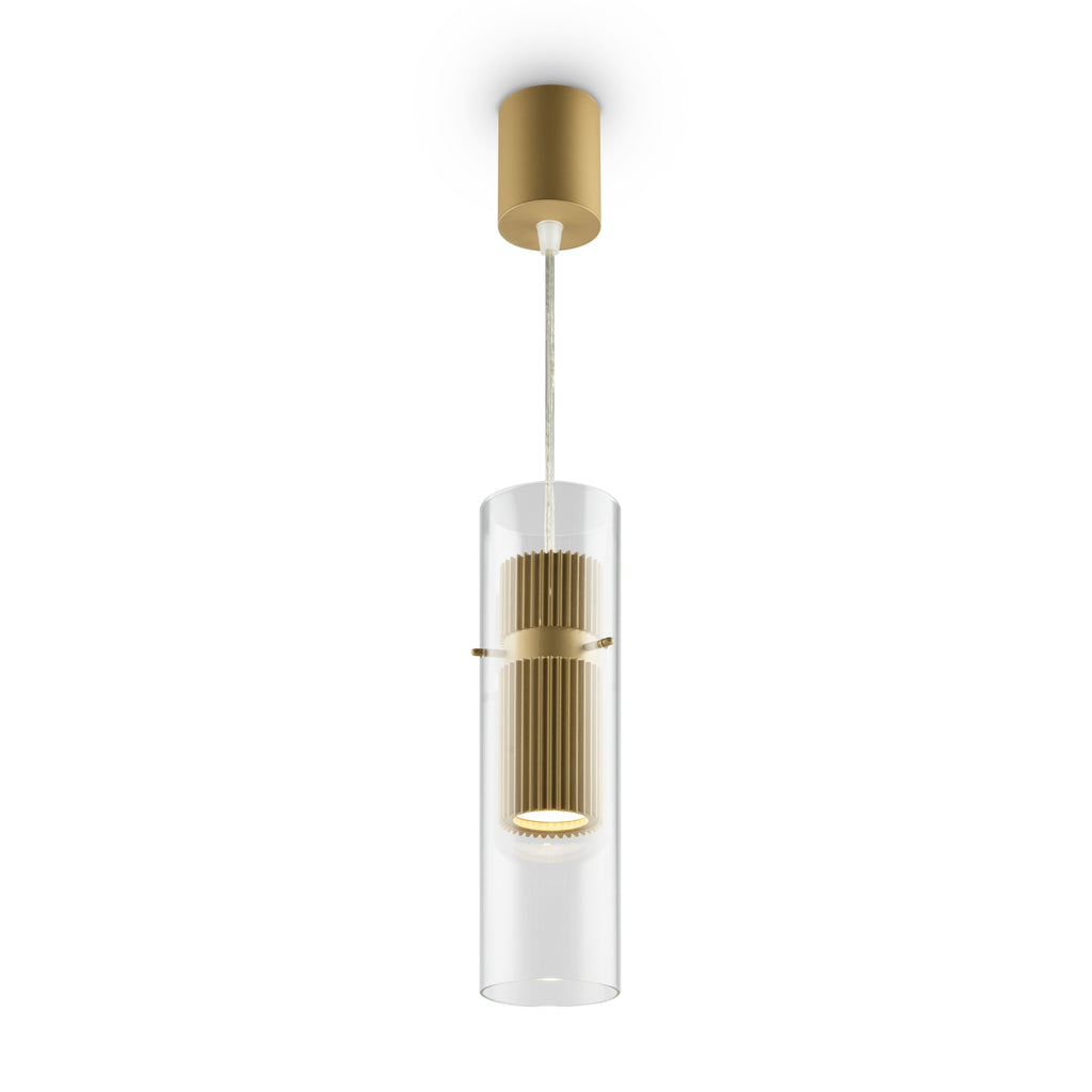 Lampa wisząca Maytoni Dynamics IP20 1xGU10 MOD326PL-01MG | Złoto