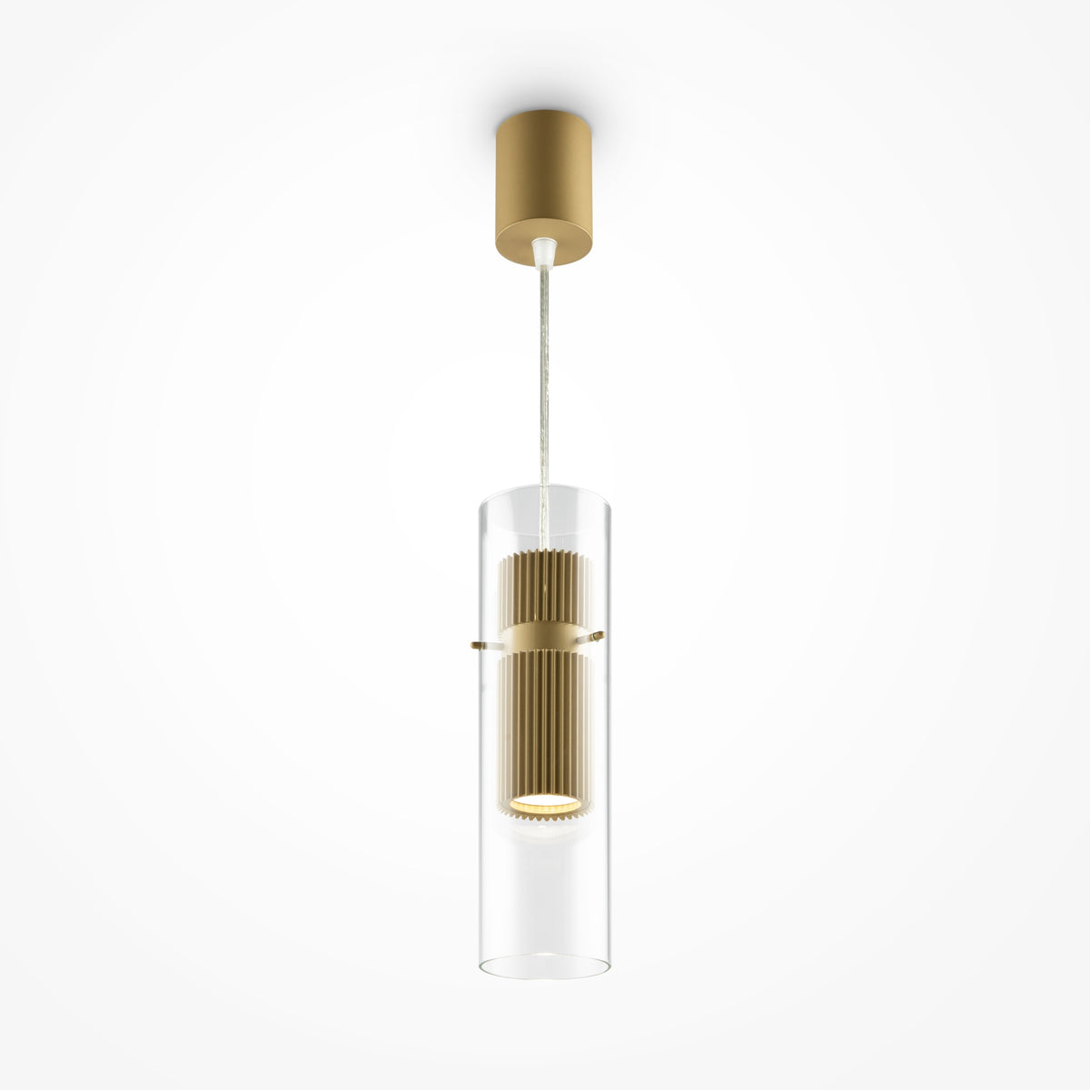 Lampa wisząca Maytoni Dynamics IP20 1xGU10 MOD326PL-01MG | Złoto