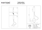 Lampa wisząca Maytoni Enigma IP20 x MOD150PL-L5BS3K | Mosiądz