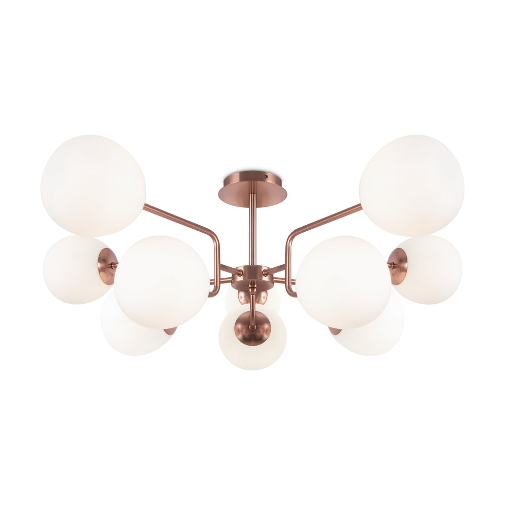 Lampa wisząca Maytoni Erich IP20 10xE14 MOD221PL-10G | Mosiądz