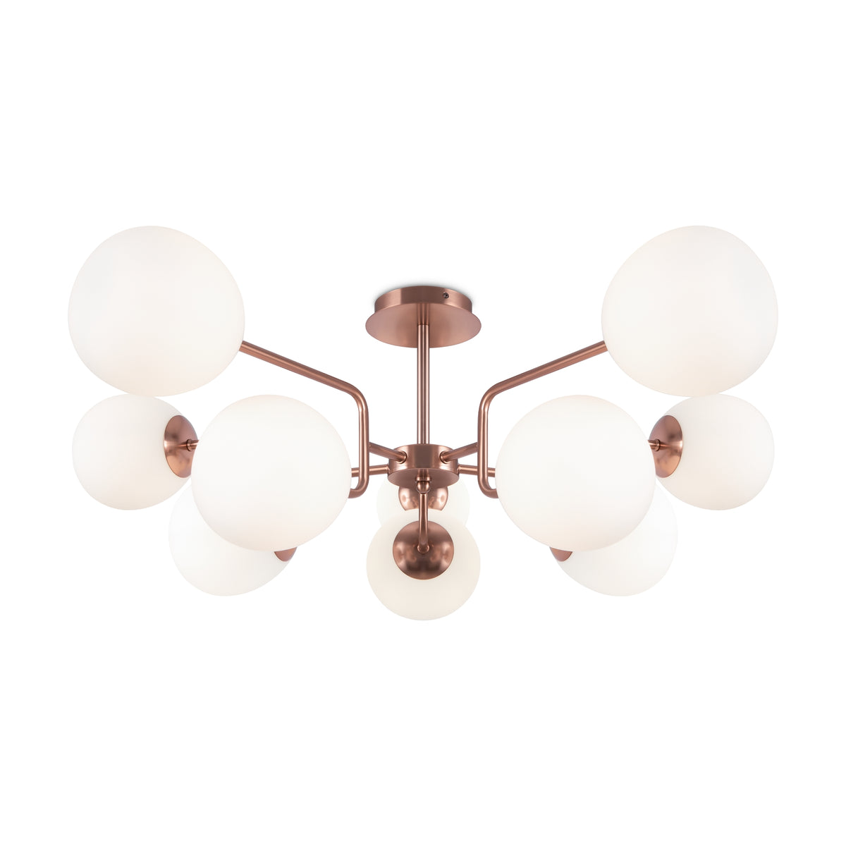 Lampa wisząca Maytoni Erich IP20 10xE14 MOD221PL-10G | Mosiądz