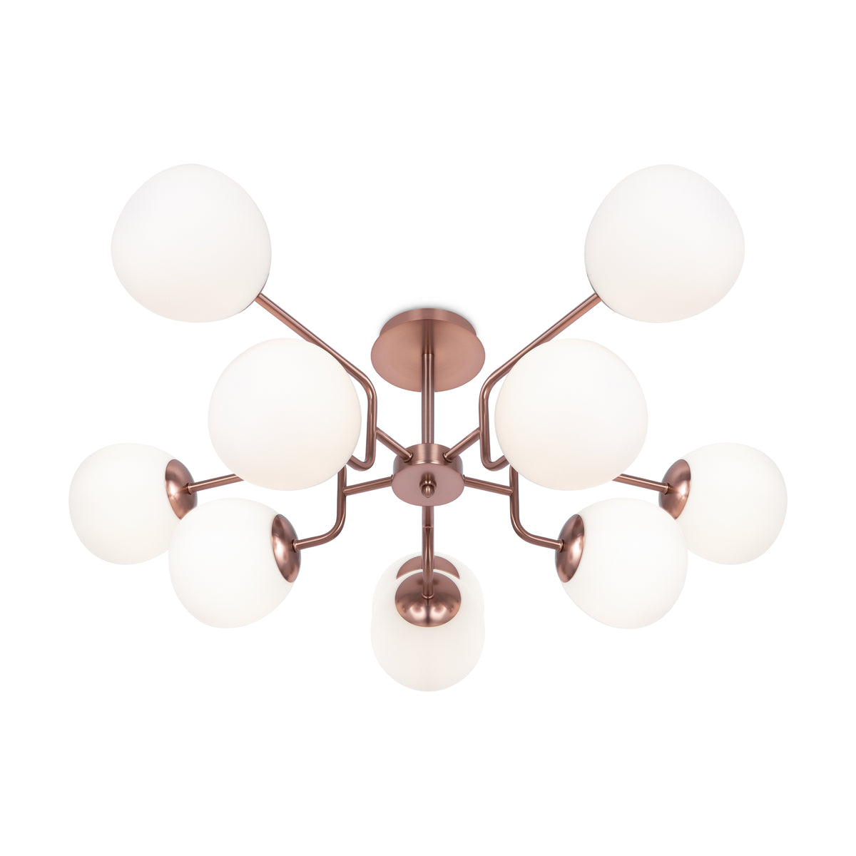 Lampa wisząca Maytoni Erich IP20 10xE14 MOD221PL-10G | Mosiądz