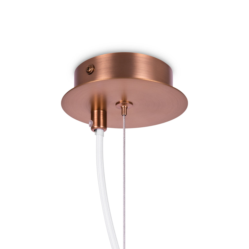 Lampa wisząca Maytoni Erich IP20 1xE14 MOD221-PL-01-G | Mosiądz