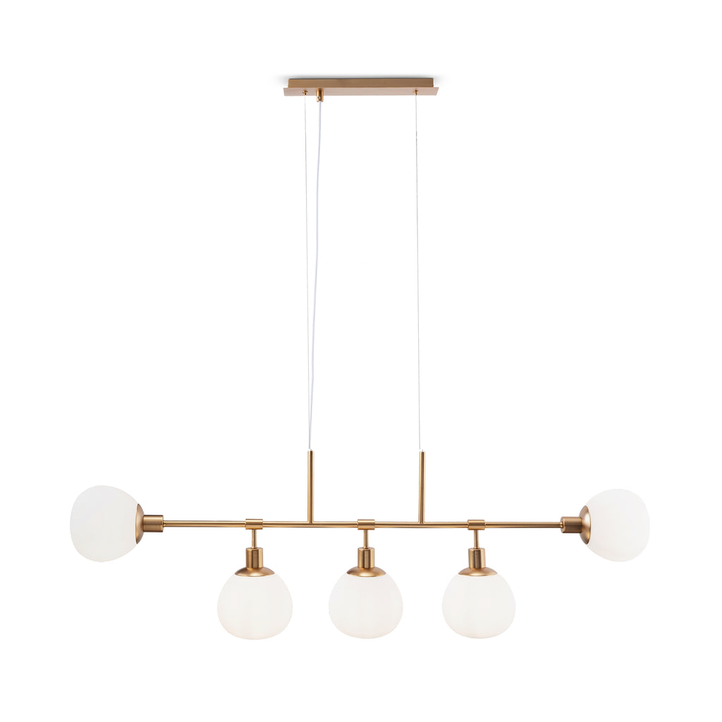 Lampa wisząca Maytoni Erich IP20 5xE14 MOD221-PL-05-G | Mosiądz