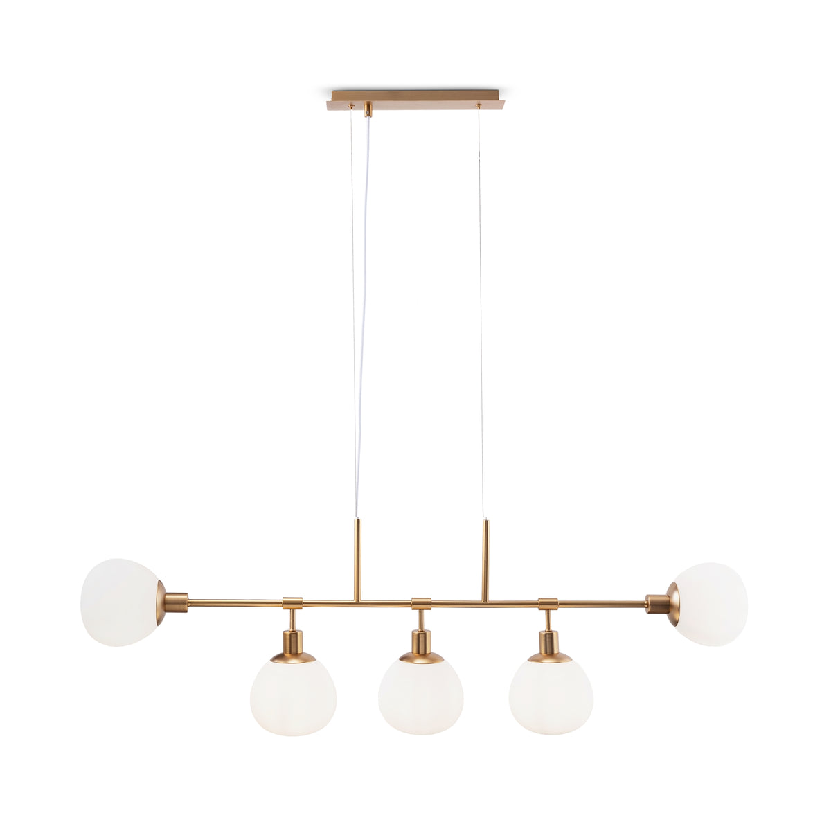Lampa wisząca Maytoni Erich IP20 5xE14 MOD221-PL-05-G | Mosiądz