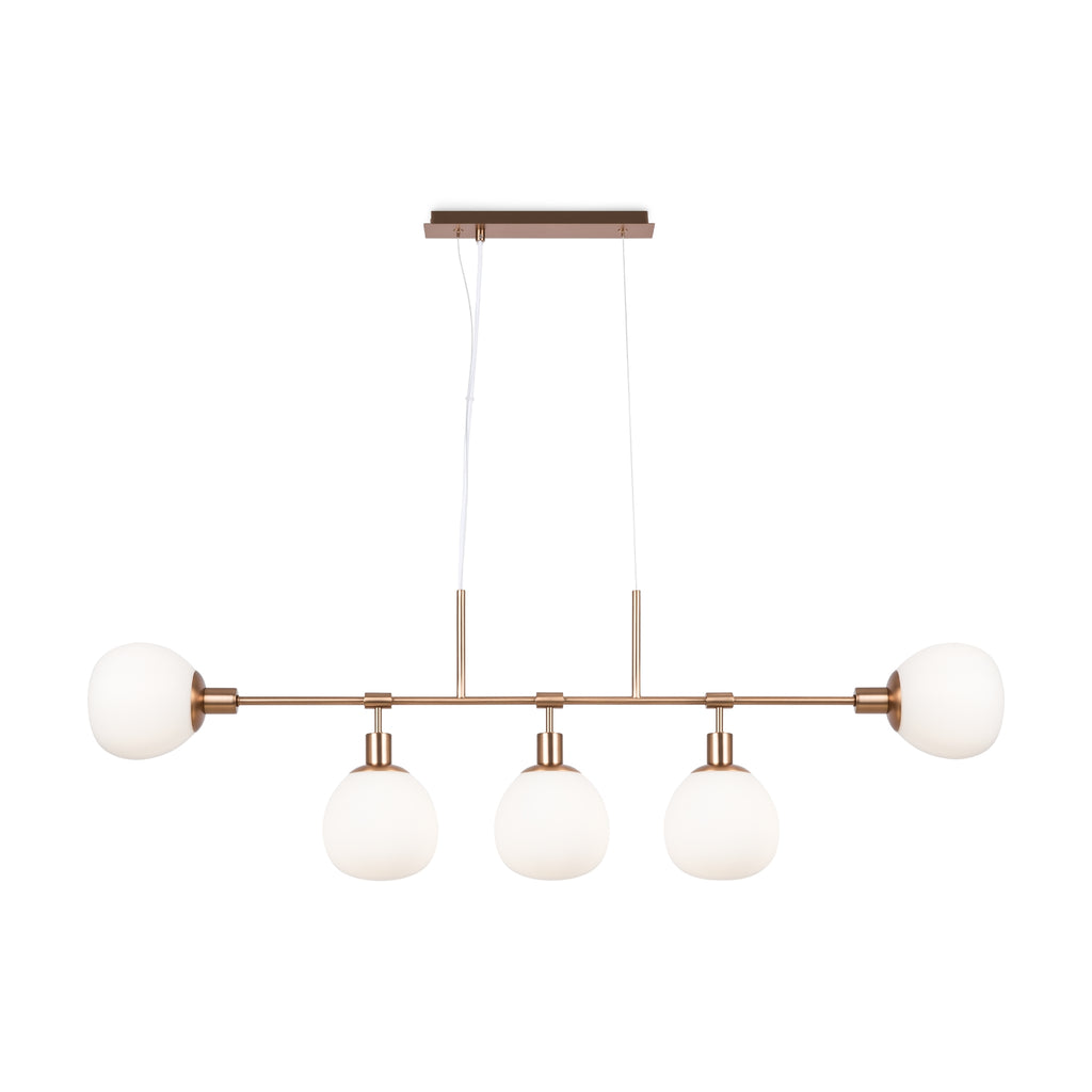 Lampa wisząca Maytoni Erich IP20 5xE14 MOD221-PL-05-G | Mosiądz