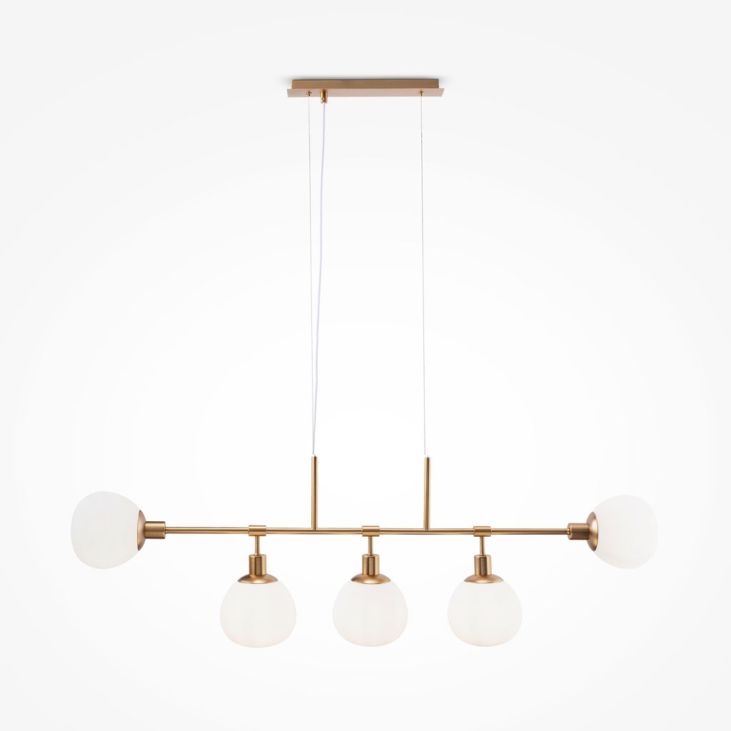 Lampa wisząca Maytoni Erich IP20 5xE14 MOD221-PL-05-G | Mosiądz