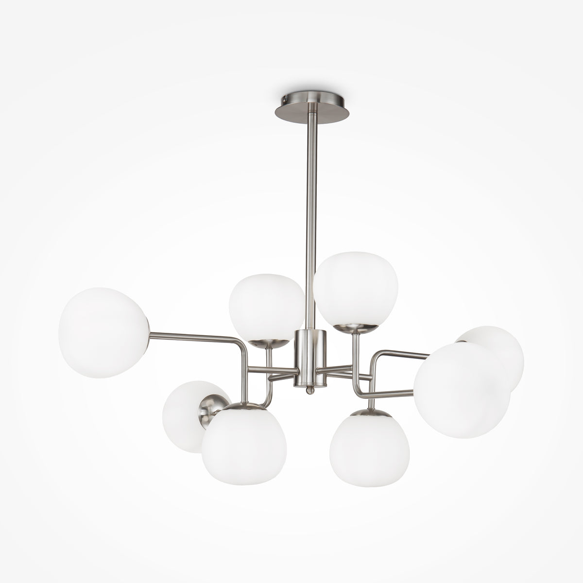 Lampa wisząca Maytoni Erich IP20 8xE14 MOD221-PL-08-N | Nikiel