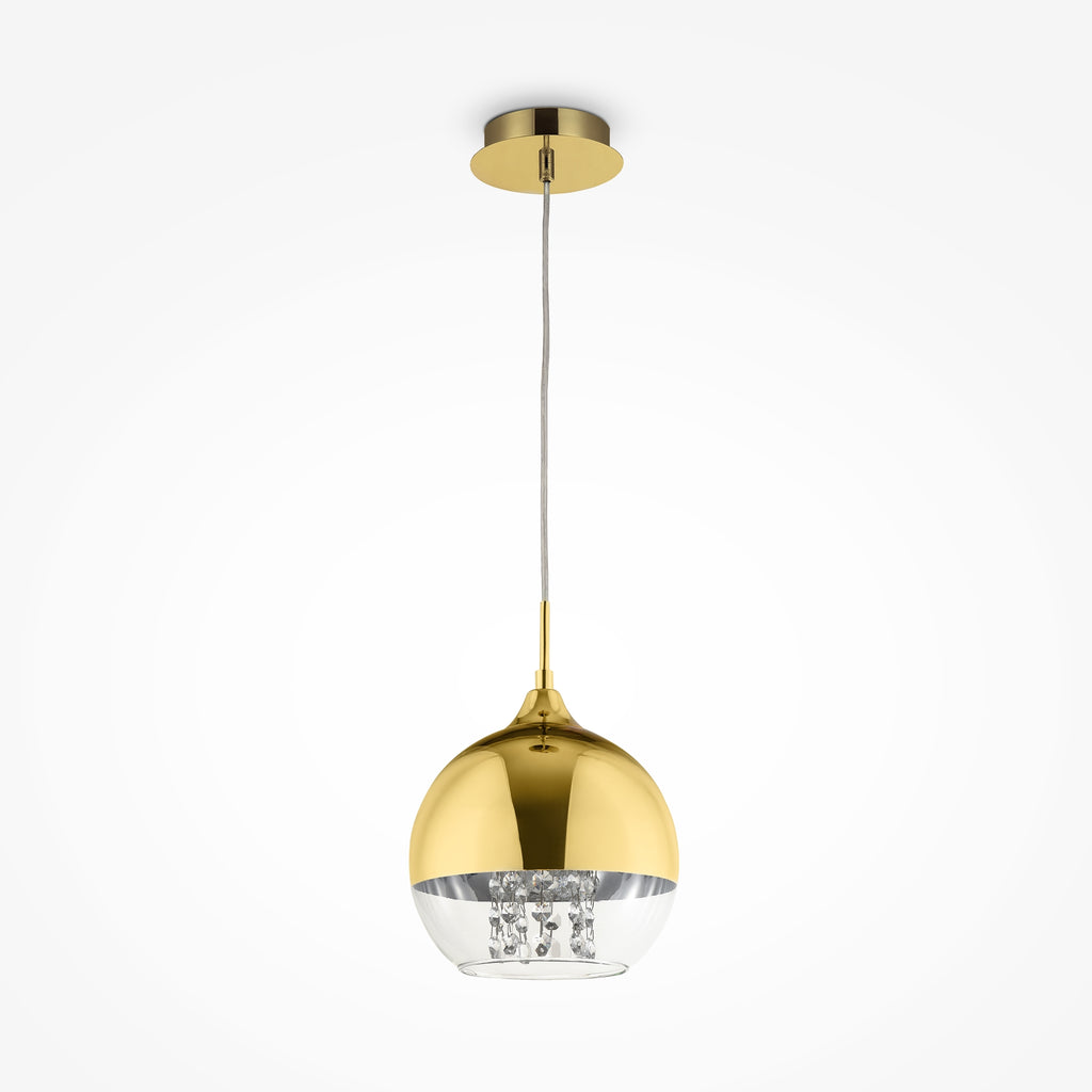Lampa wisząca Maytoni Fermi IP20 1xE27 P140-PL-110-1-G | Złoto