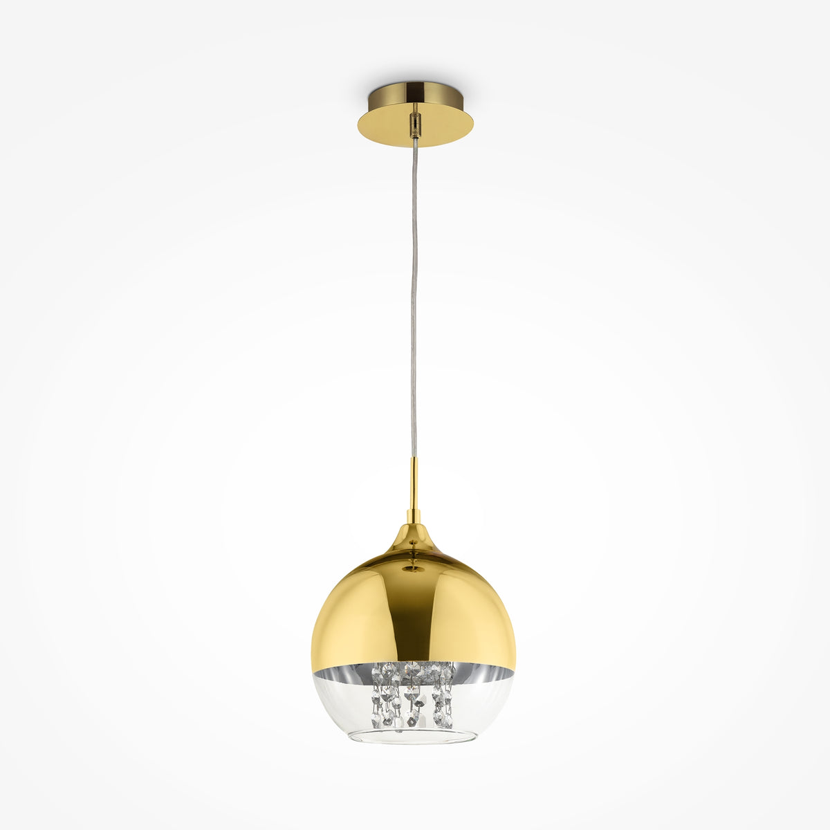 Lampa wisząca Maytoni Fermi IP20 1xE27 P140-PL-110-1-G | Złoto